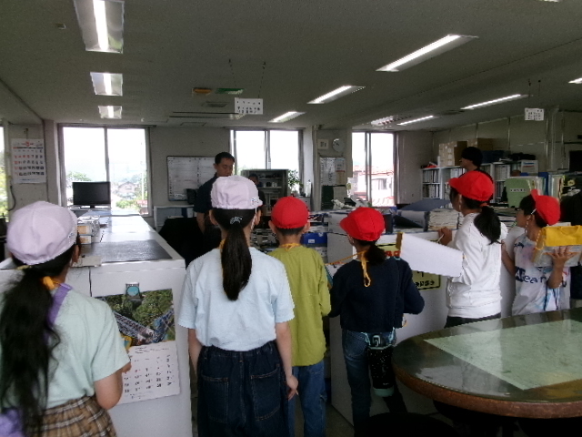 校外学習の写真